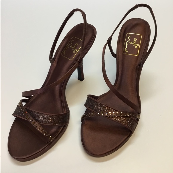 Nina Shoes - Striking New Brown Heels.  Nina